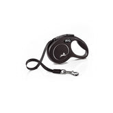 Flexi New Classic Tape Şerit Otomatik Köpek Gezdirme Tasması Siyah 3M XS